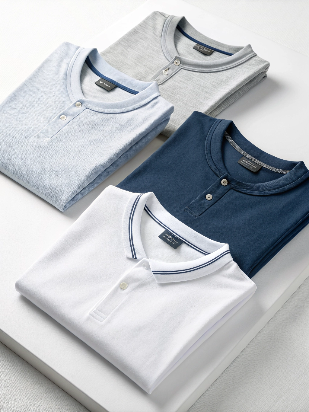 Premium custom t-shirts manufacturing showcase